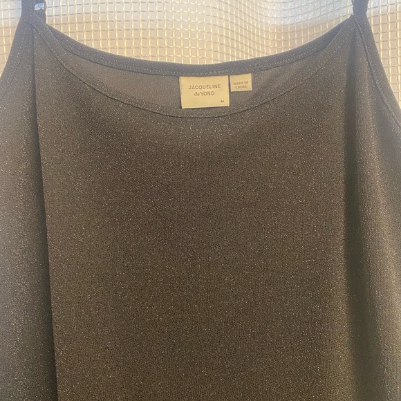 Sparkle black tank top - Picture 2 of 5